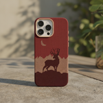 LZEL MagCarbon Deer Cover for iPhone 16 Pro Max