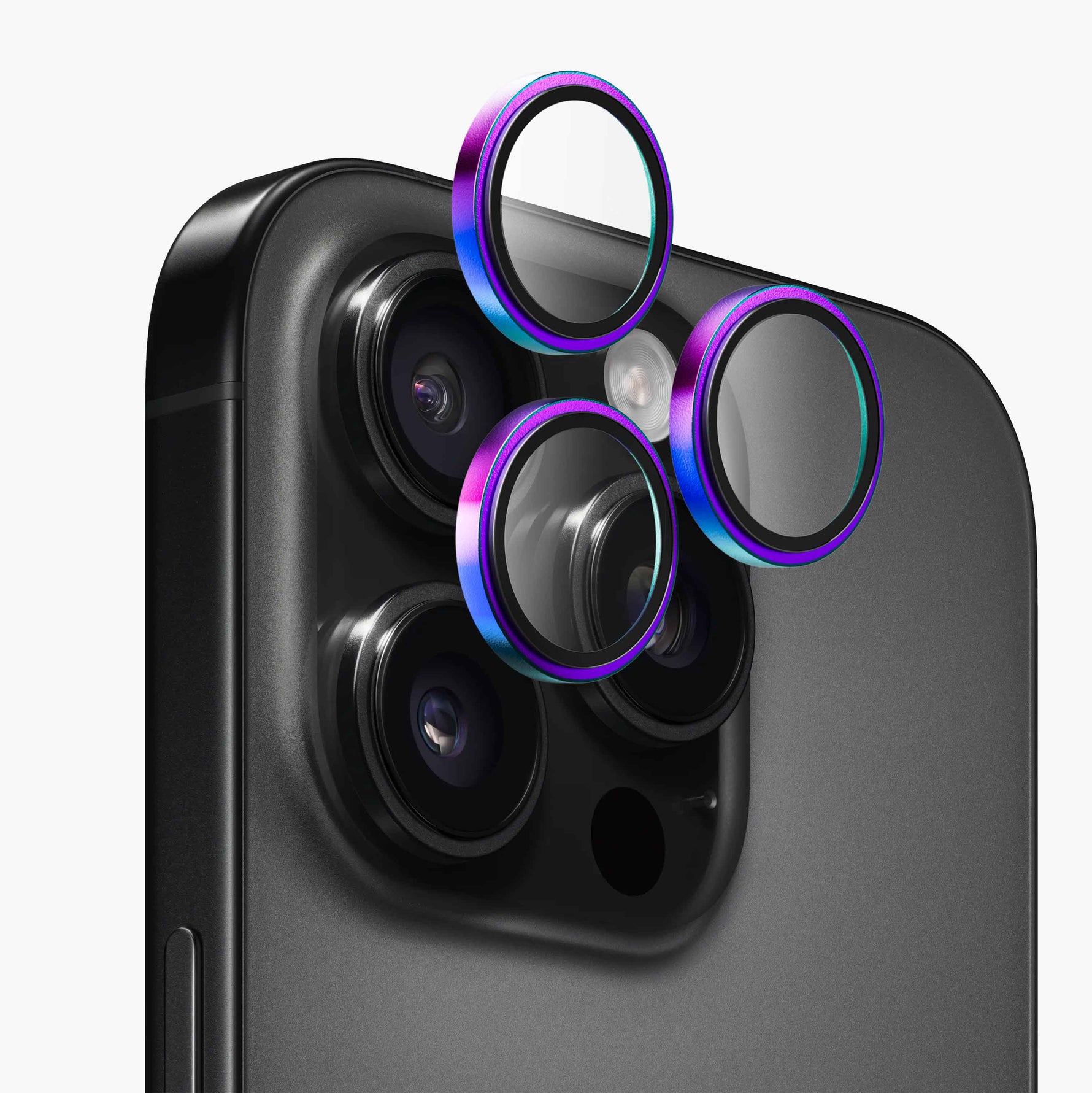 كڤر حماية كاميرا Sapphire لهاتف iPhone 16 Pro / 16 Pro Max  من Anank | تيتانيوم مُلتهب