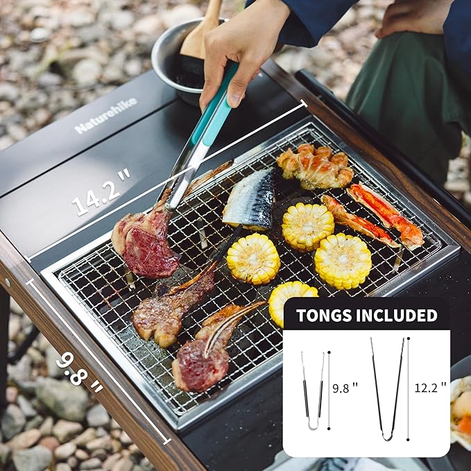 Naturehike Stainless Steel Folding Grill | Stainless Steel (Small)