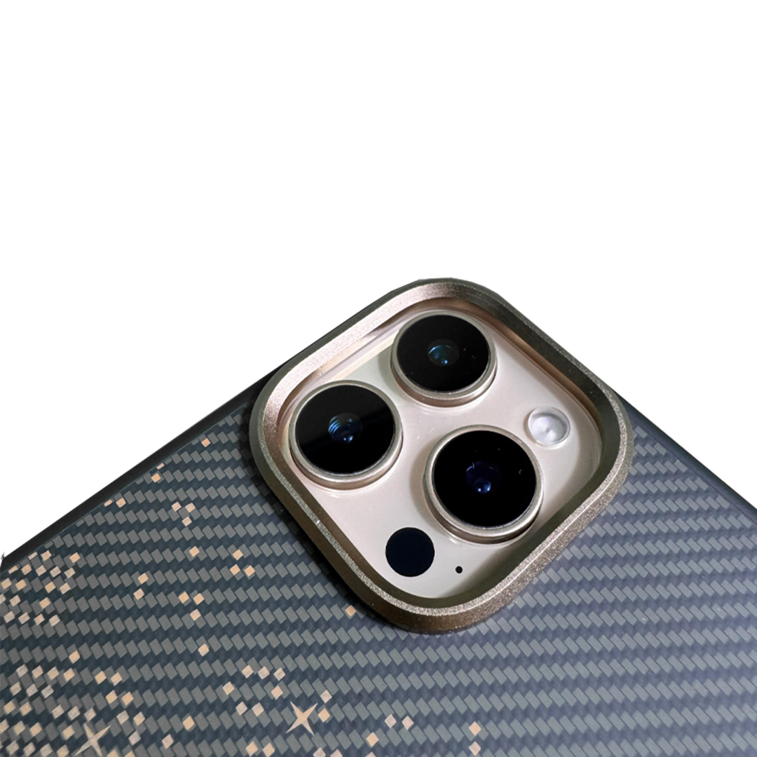 LZEL iPhone 16 Pro MagKevlar Armor Case With MagSafe |Copper/Black