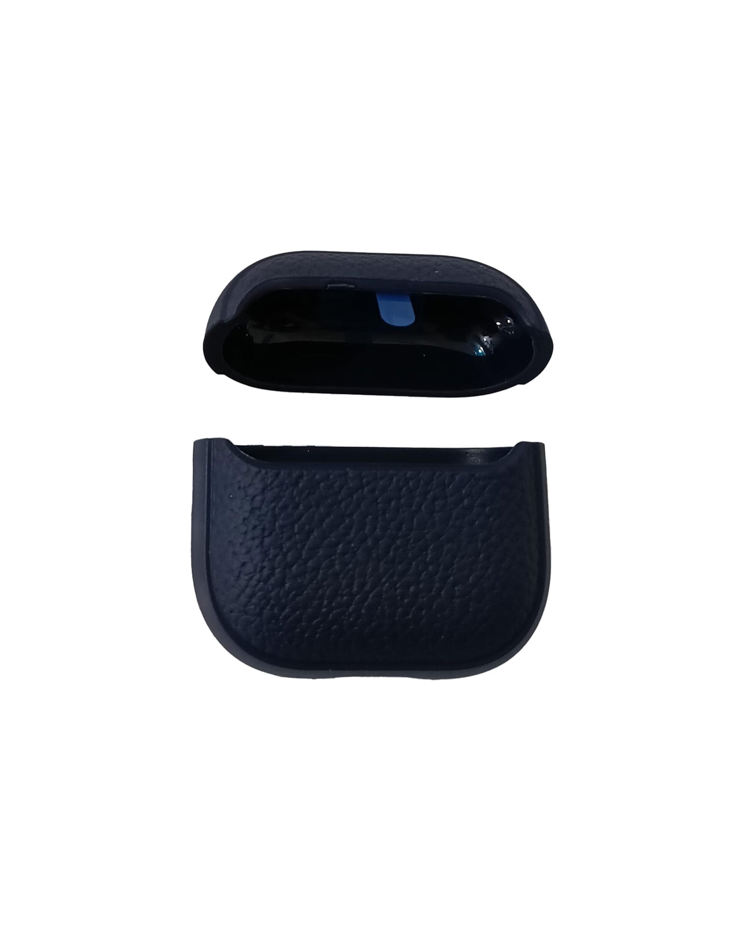 LZEL Airpods 4 Aurum Guard Premium TPU Leather Case |Blue