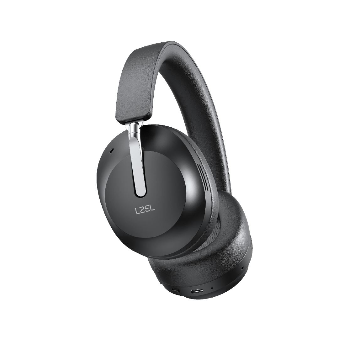 LZEL Sonicflow Series High-Fidelity Wireless Stereo Headphones | Black