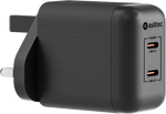 شاحن aslitec VexoraGaN بقدرة 45 واط – شاحن GaN مدمج بمنفذي USB-C