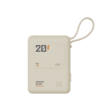 LZEL Zenoflex Surge20 Portable 20000Mah  65W Max Pd Power Bank Dual Usb-C