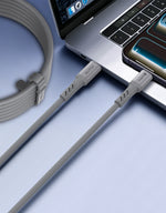 كيبل Aslitec GRAPHENEX SYNC للشحن السريع ونقل البيانات – USB-C إلى Lightning