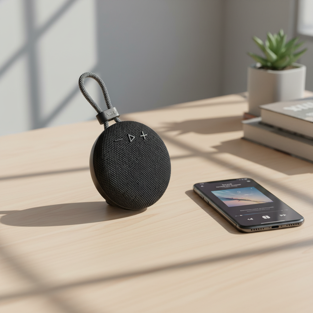 Asli Global SoundWave Aura True Wireless Speaker | Black