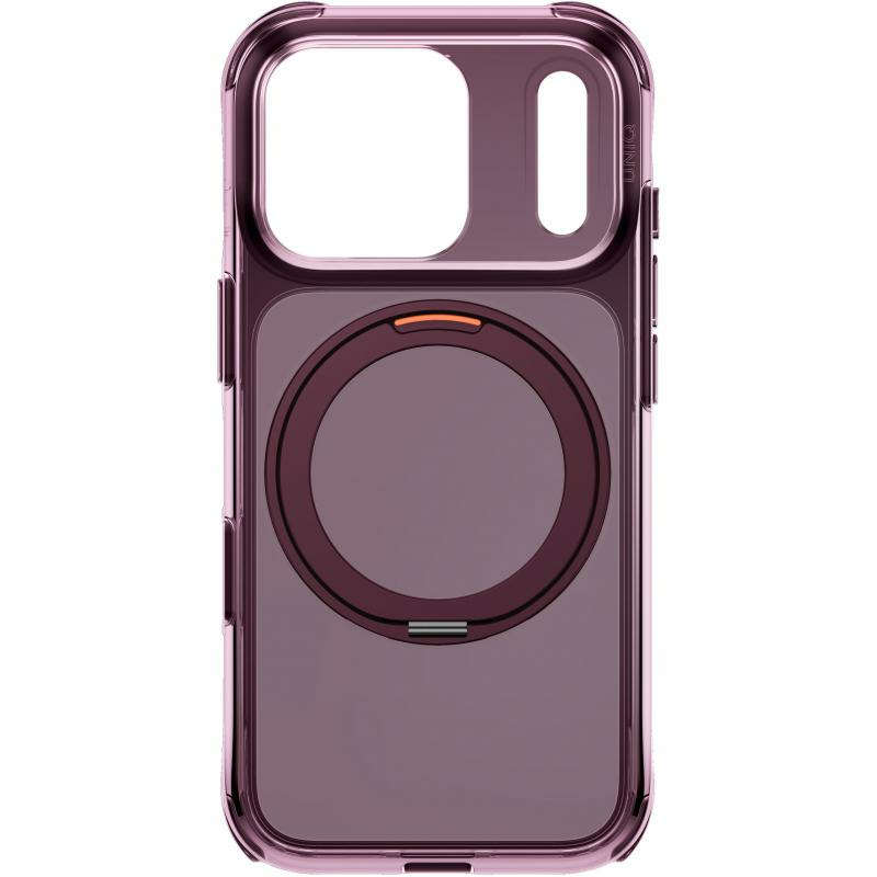 UNIQ Swivix 360° Rotating Kickstand Case for iPhone 18 Pro | Burgundy