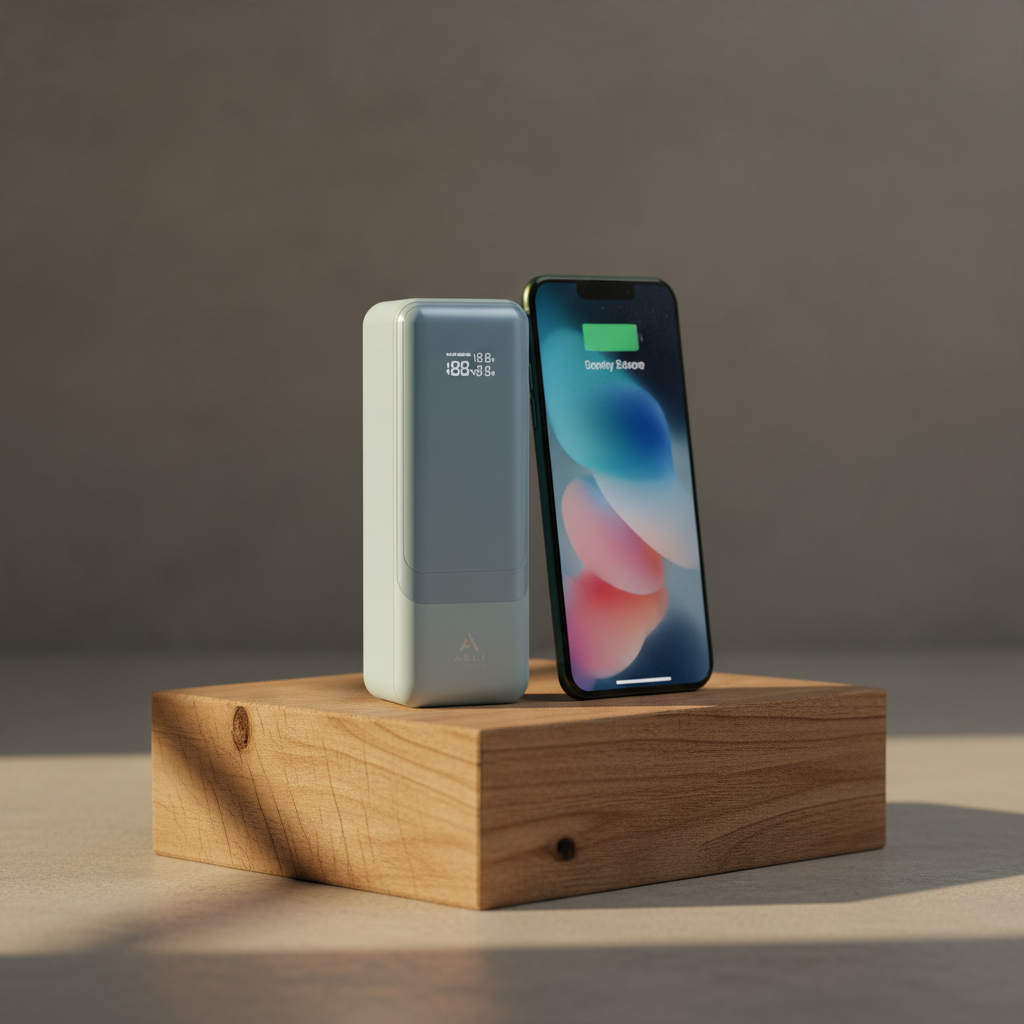 Asli Global Power Bank 27000mAh PD 3USB 145W | Blue