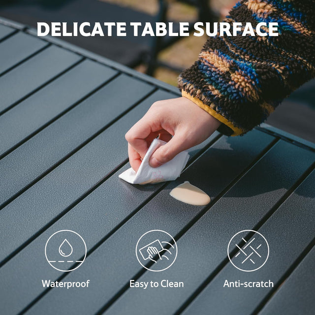 Naturehike Simple Star H01 Foldable Table | Black