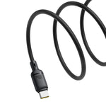Baseus Silky Fast Charging Cable USB-A to USB-C 1m | Cluster Black