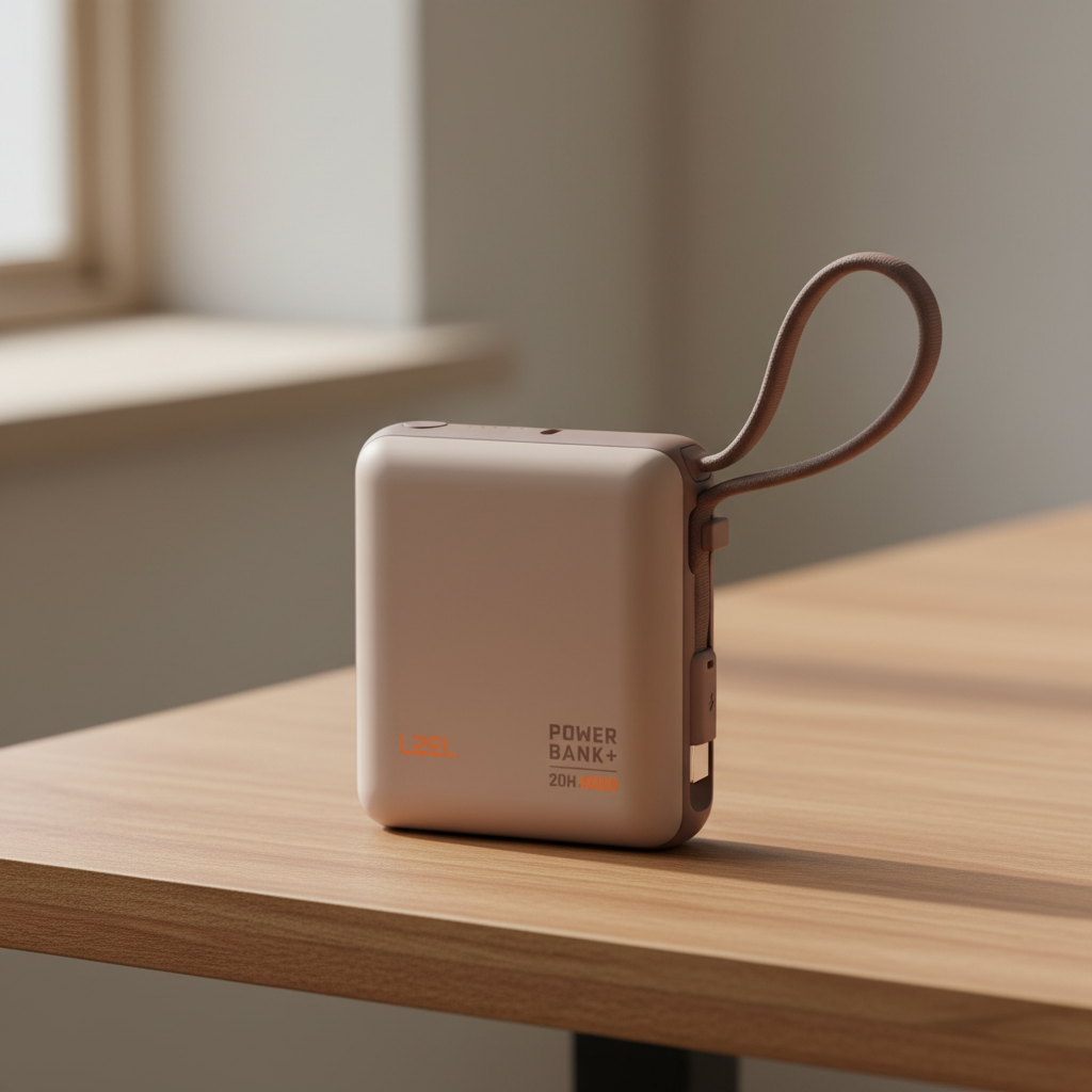 بطارية متنقلة ZenoFlex Volt Mini من ليزل بسعة 10000 مللي أمبير بتقنية الشحن السريع PD | موكا