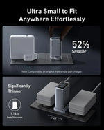 Anker Prime Ultra Fast Charger 100W 3 Ports GaN | Silver