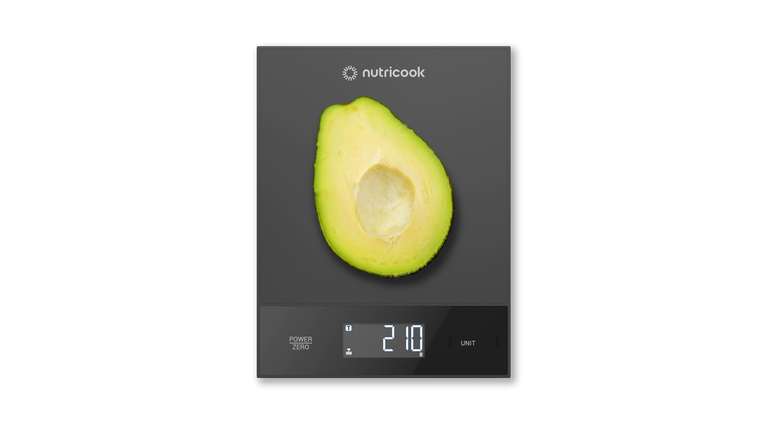 ميزان المطبخ الرقمي Nutricook KS205PK-ME – سعة 5 كجم | أسود