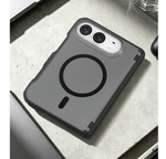 كڤر حماية LZEL MatteForge مطفي شفاف بخامات فاخرة ودعم MagSafe لهاتف iPhone Duo
