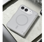 كڤر حماية LZEL MatteForge مطفي شفاف بخامات فاخرة ودعم MagSafe لهاتف iPhone Duo