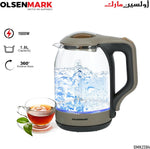 Olsenmark Illuminating Glass Kettle 1.8L 1500W