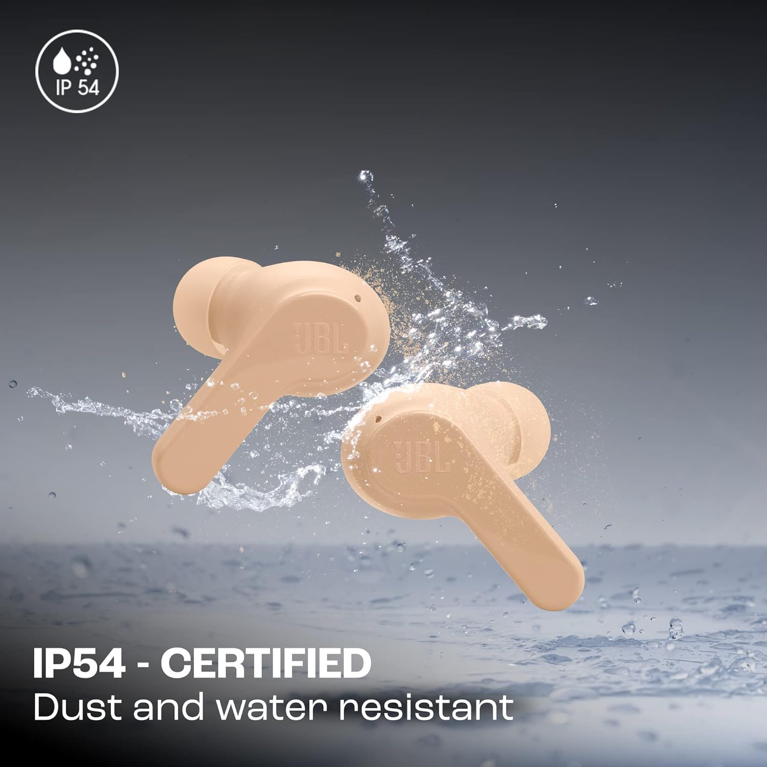 JBL Wave Beam Wireless Earbuds | Beige