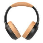 Wireless Active Noise Cancelling HeadPhones | Black / Brown