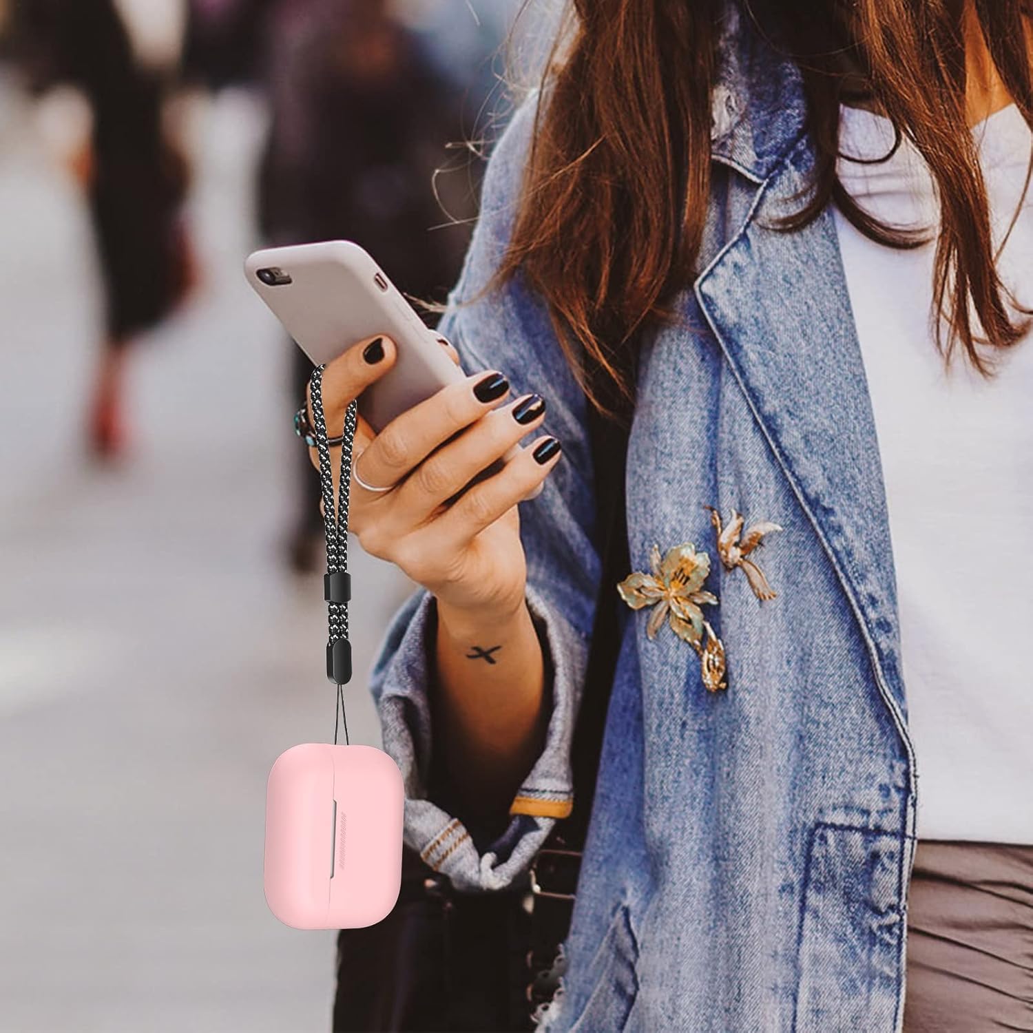 Xin_E Silicone Case For Airpods Pro 2 | Pink