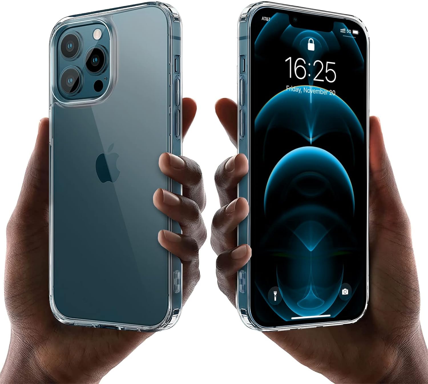 كڤر حماية PureArmor Shield من 90 Percent لهاتف IPhone 12 Pro Max | شفاف