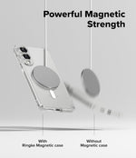 كڤر حماية X-Crystal لهاتف Samsung Galaxy S25 مضاد للاصفرار متوافق مع MagSnap من Keephone | شفاف