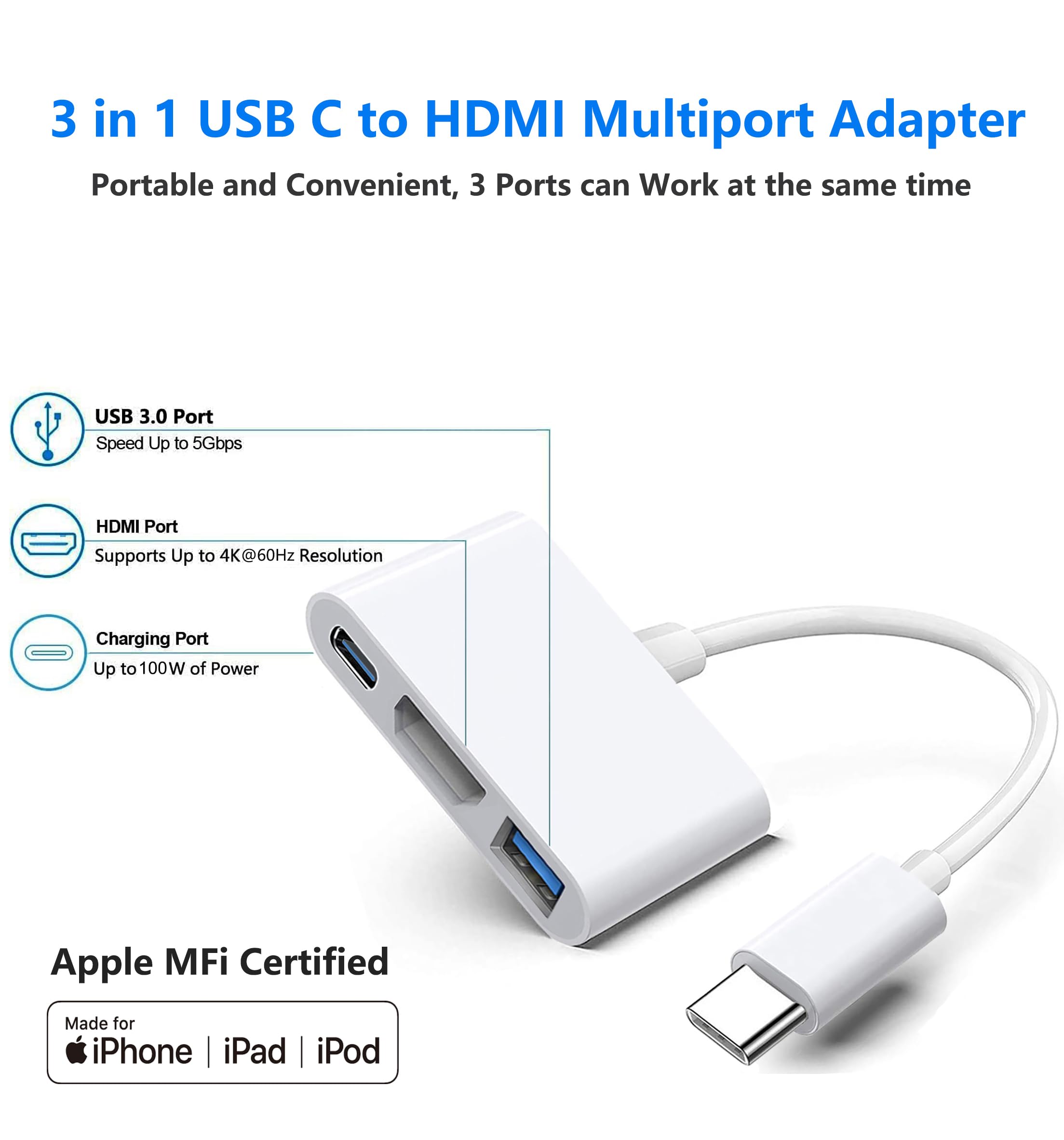 Apple USB-C Digital AV Multiport Adapter Original