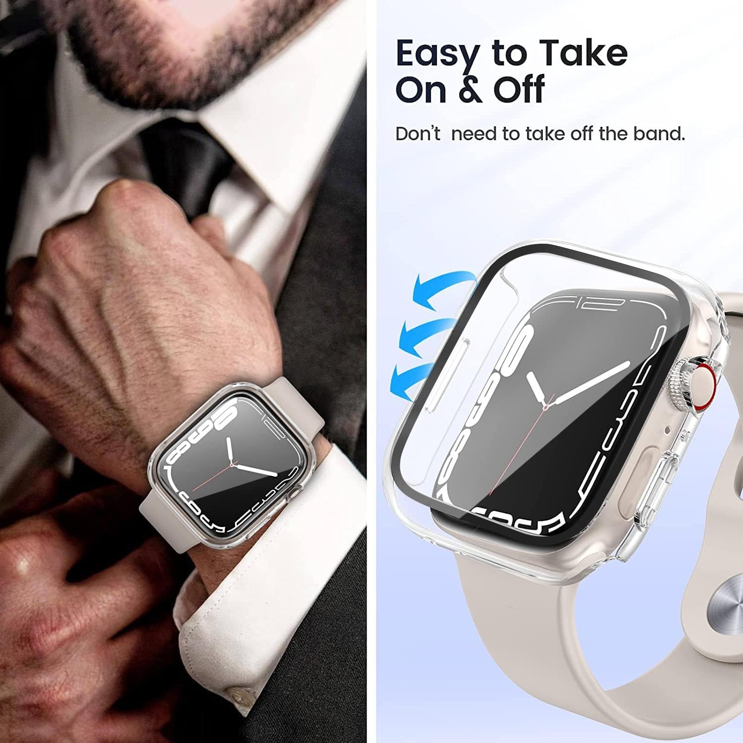 Anank S10 42MM Watch Guard | Transparent