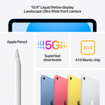 Apple iPad 10th Gen 10.9-inch 64GB Wi-Fi + Cellular | Yellow