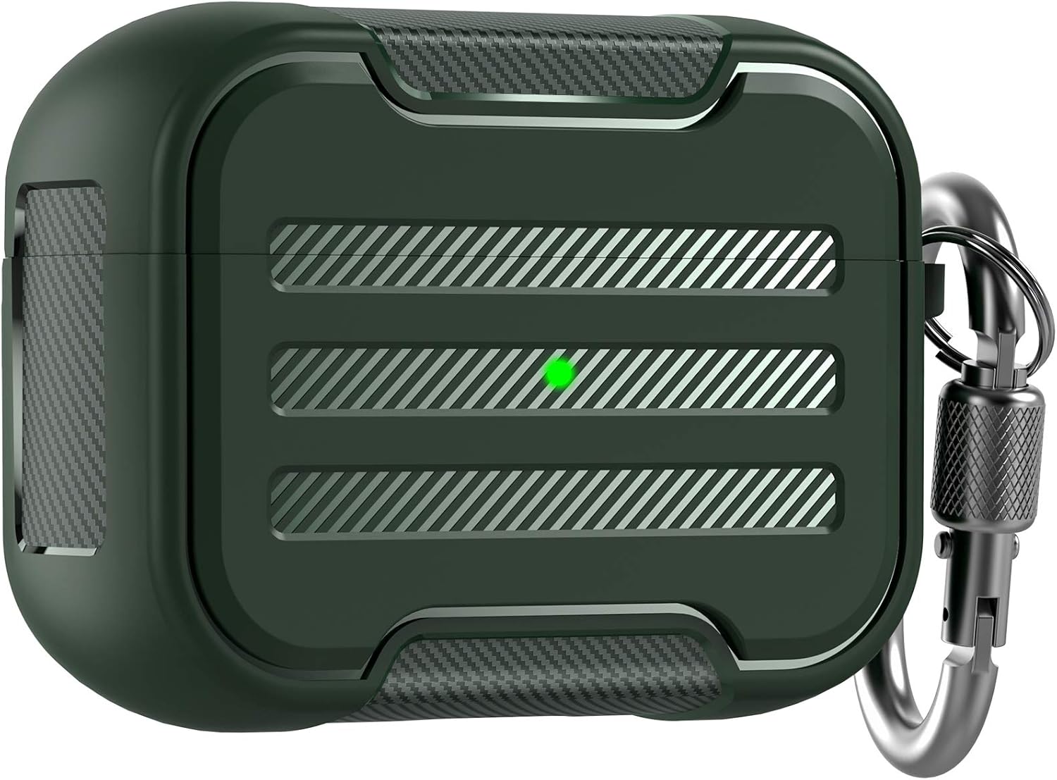 Ahastyle Airpods 3 Protection Rugged Armor Case | Dark Green