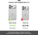 كڤر حماية UAG Monarch Pro متوافق مع MagSafe لهاتف iPhone 18 Pro Max / 17 Pro Max