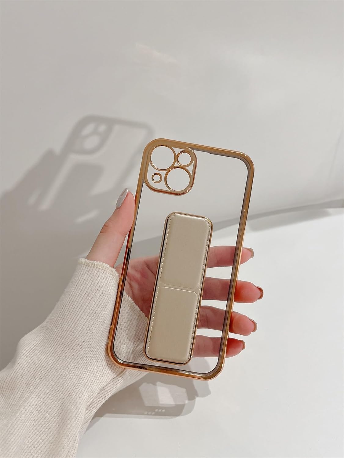 كڤر حماية لهاتف iPhone 11 Pro مع مقبض يد | ذهبي