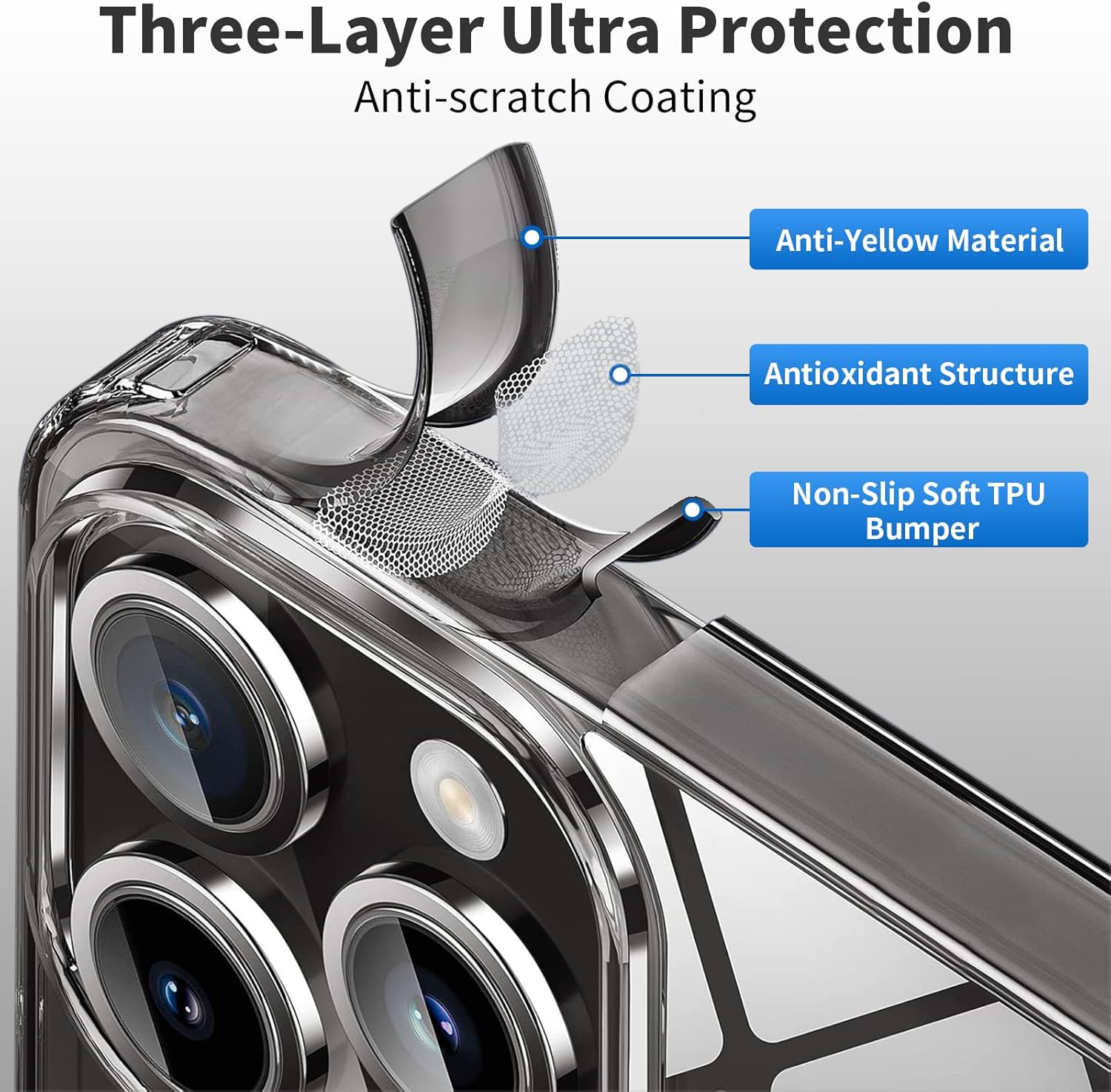 كڤر حماية PureArmor Shield من 90 Percent لهاتف IPhone 12 Pro Max | شفاف