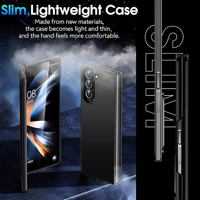 كڤر حماية Piblue لهاتف Samsung Galaxy Z Fold 5 | أسود