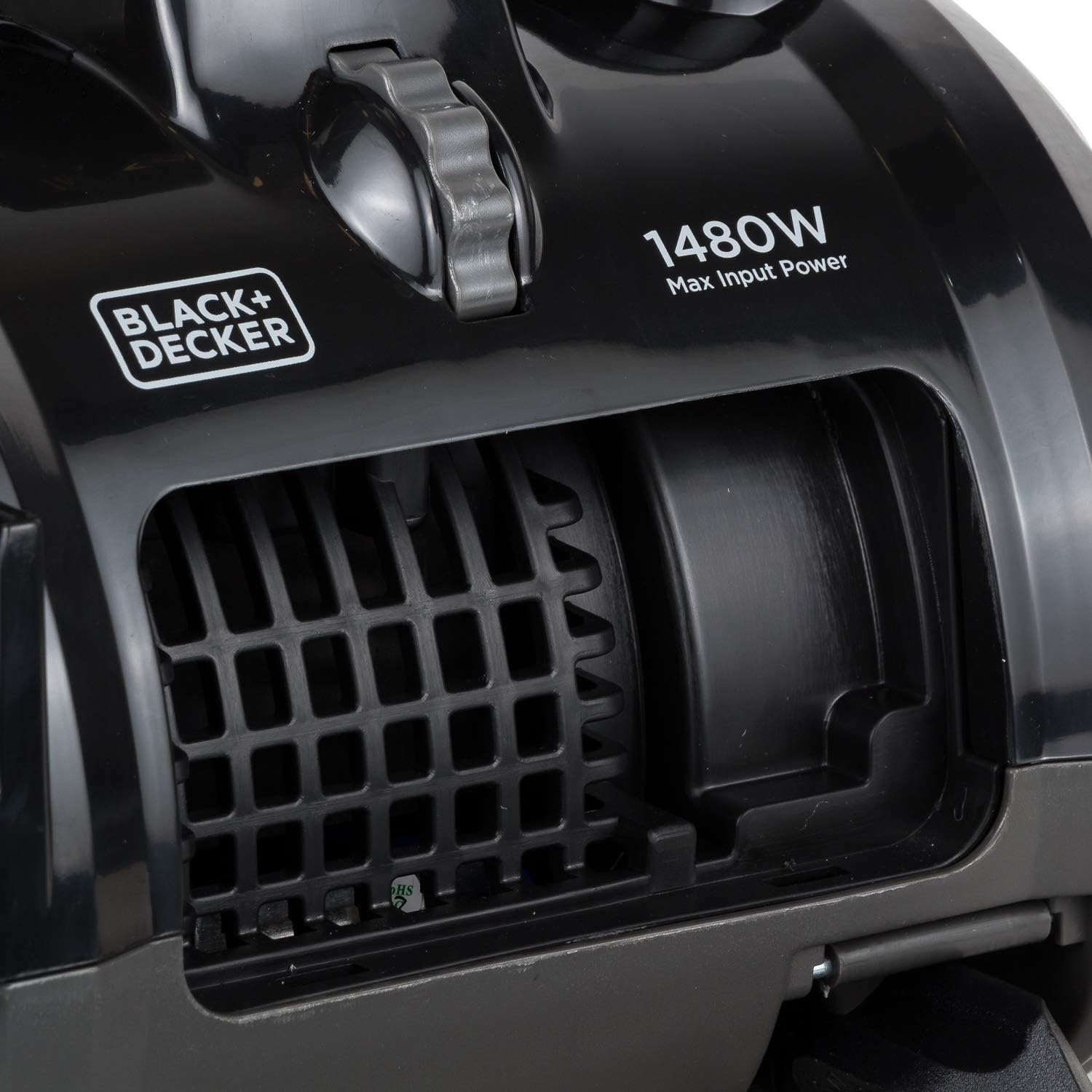 مكنسة كهربائية Black & Decker بقوة 1400 واط بدون كيس | أسود