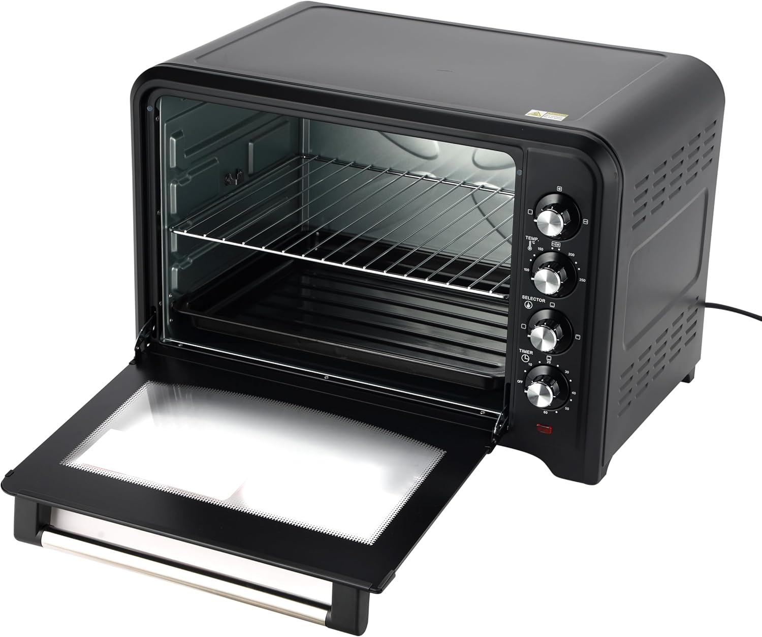 Geepas Electric Oven With Convection And Rotisserie, 60L