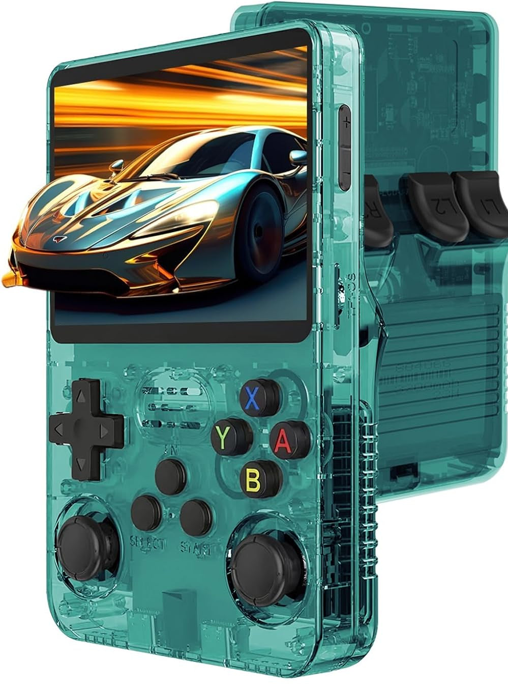 Asli Global Xretro Engine 3.5 Xretro Handheld Game Console With Linux System 128GB | Green