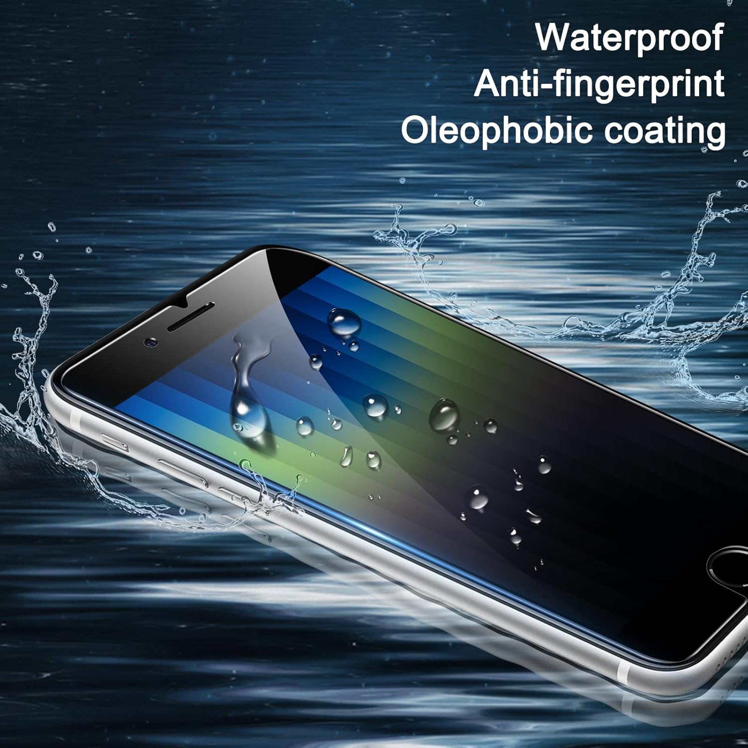 Anank Glass 2.5D Privacy For IPhone Se | 651541