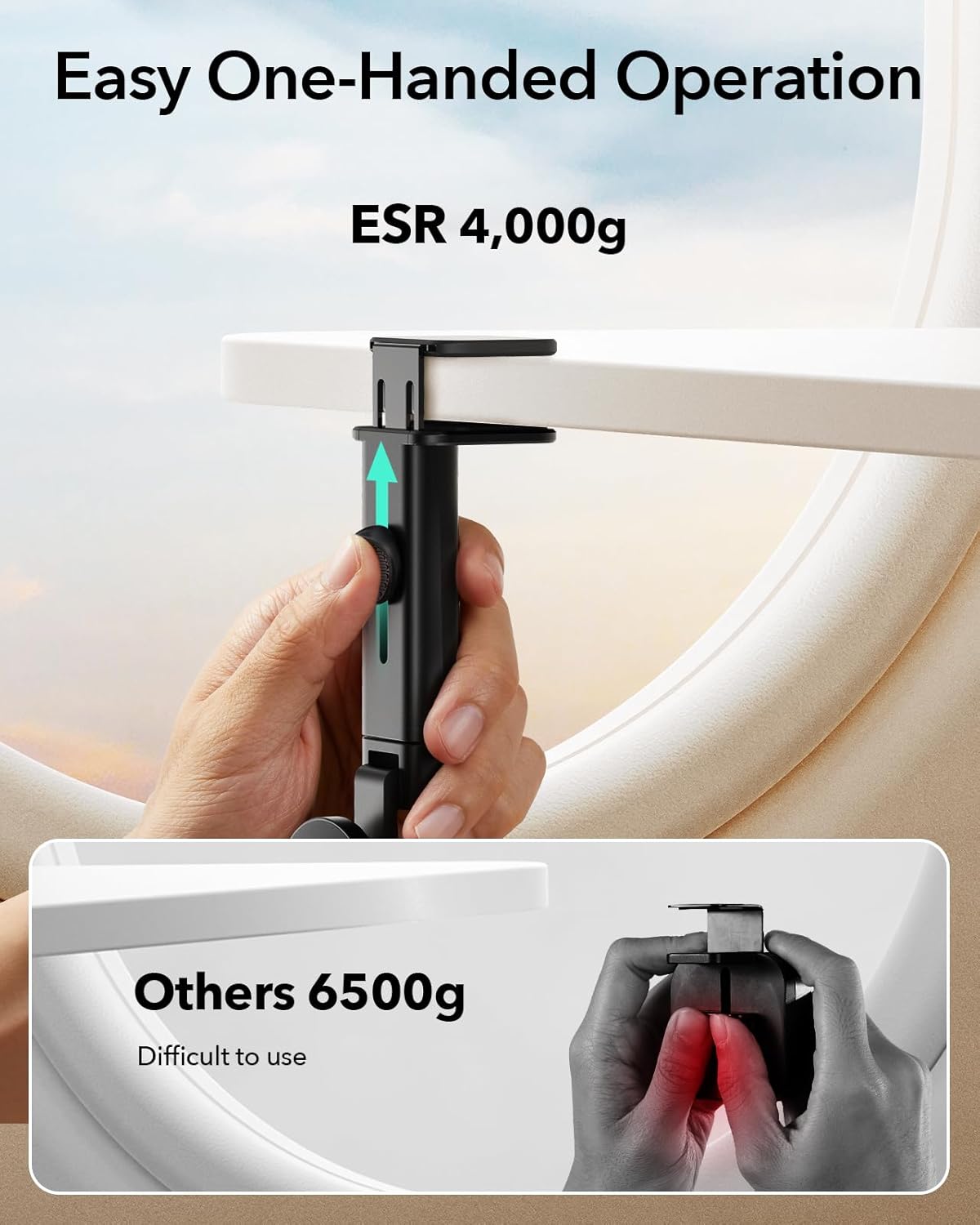 ESR Airplane Phone Holder For MagSafe Magnetic Mount with Metal Ring