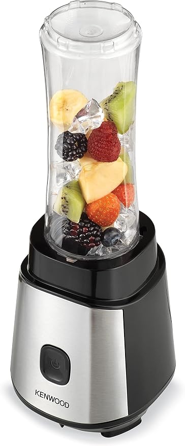 Kenwood Personal Blender 350W with 570ml & 400ml Bottles | Black & Silver
