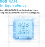 هونر X5B بسعة 64 جيجابايت 4 جيجا رام | أسود