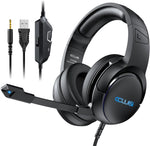 Colusi Multi-Platform Gaming Headset – 3.5mm + USB For PC, PS4/PS5, Xbox, Switch | Black