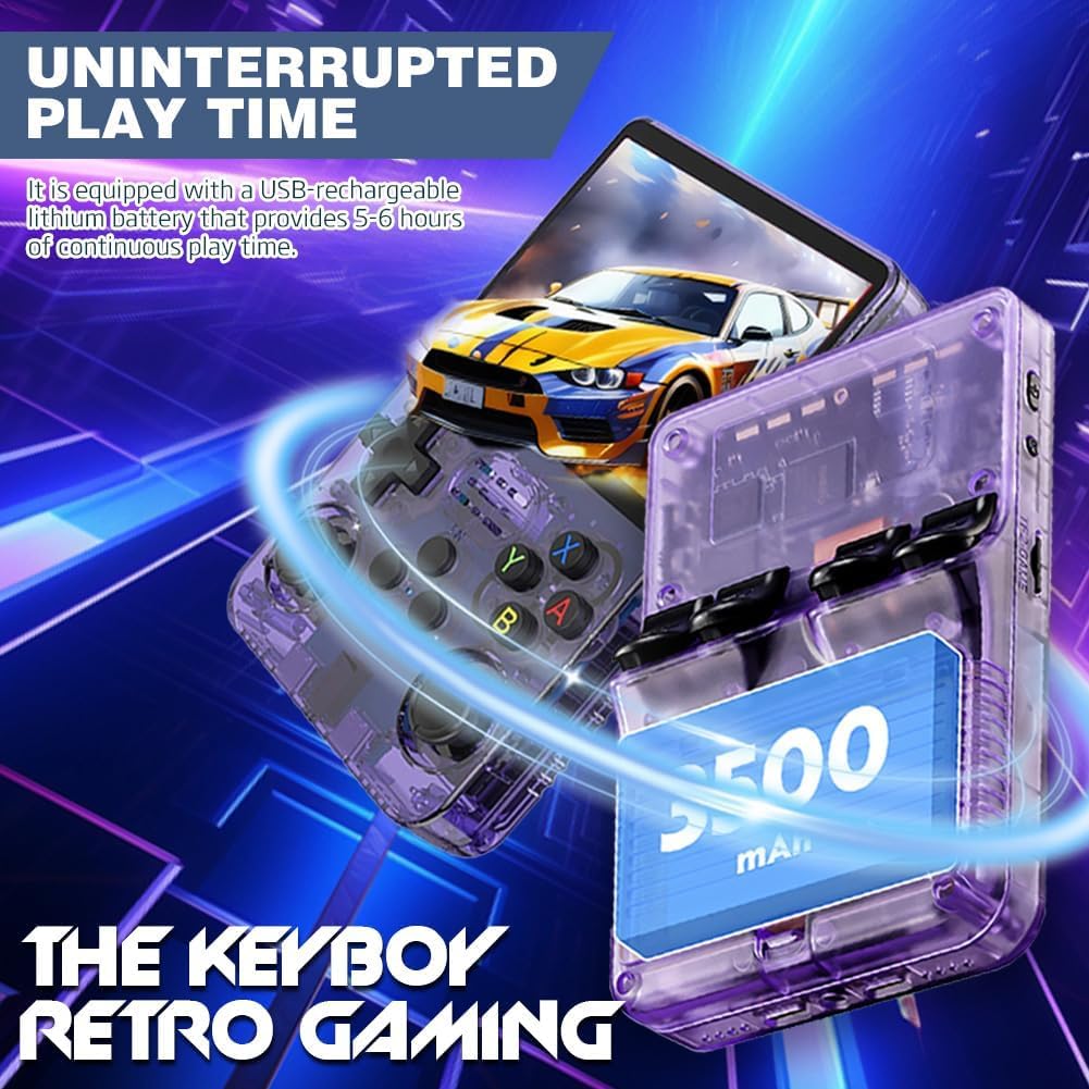 Asli Global Xretro Engine 3.5 Xretro Handheld Game Console With Linux System 128GB | Green