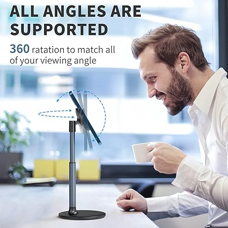 حامل هاتف مكتبي MagFusion Shield من ليزل مغناطيسي|أسود