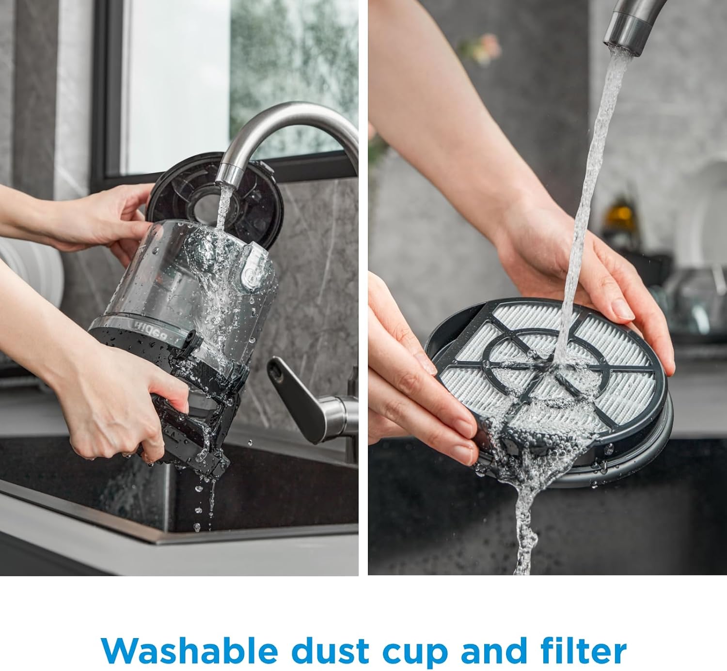 Midea Vacuum Cleaner 1800W Bagless Canister 2L Dust Capacity With HEPA Filter, 200W