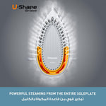 مكواة بخار باناسونيك بقوة 2400 واط بقاعدة سيراميك وسعة 300 مل