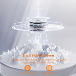 FingerTime Wireless Active Noise Cancelling HeadPhone | Sky Blue