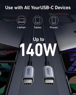 Anker 765 USB-C to USB-C Cable 140w 6ft 480 Mbps