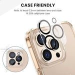 كڤر حماية للكاميرا من ليزل لهاتف iPhone 16 Pro/16 Pro Max |شفاف