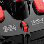 مكنسة كهربائية VM1680-B5 من Black & Decker بدون كيس بتقنية الإعصار المتعدد | متعدده الألوان