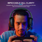 Colusi Multi-Platform Gaming Headset – 3.5mm + USB For PC, PS4/PS5, Xbox, Switch | Black